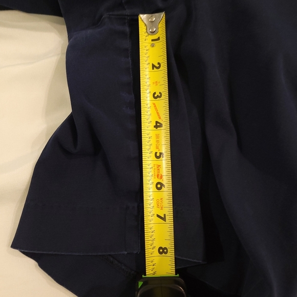 TALBOTS The Perfect Short Dark Navy Blue Shorts Size 16 - Picture 9 of 9